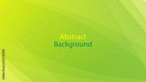 Fototapeta Naklejka Na Ścianę i Meble -  Green color and Yellow color background abstract art vector 
