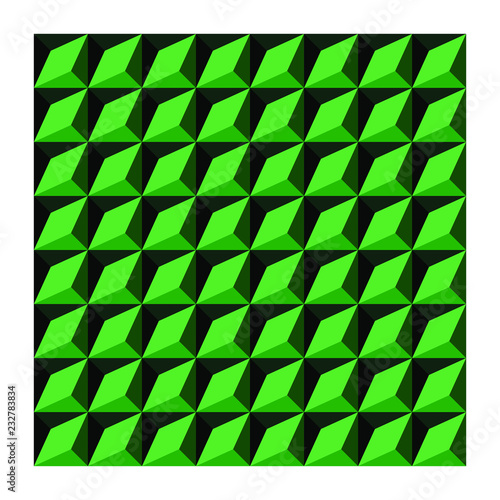 Verde colorato texture moderno illustrazione rombi stile poligoni grafica design mattonella mosaico geometrico sfondo stampa tessile stoffa tapezzeria concetto arte astratto
