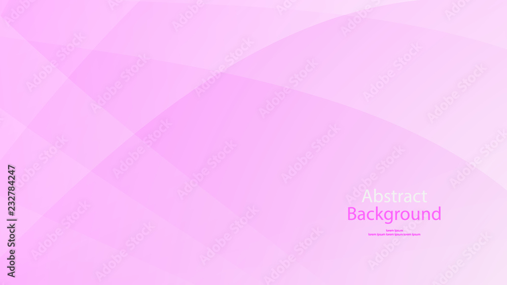 Fototapeta Pink color and white color background abstract art vector