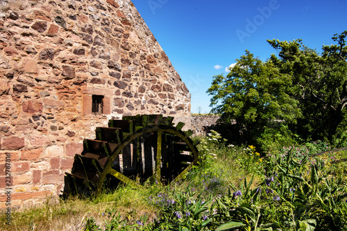 Old flour mill in East Linton photo