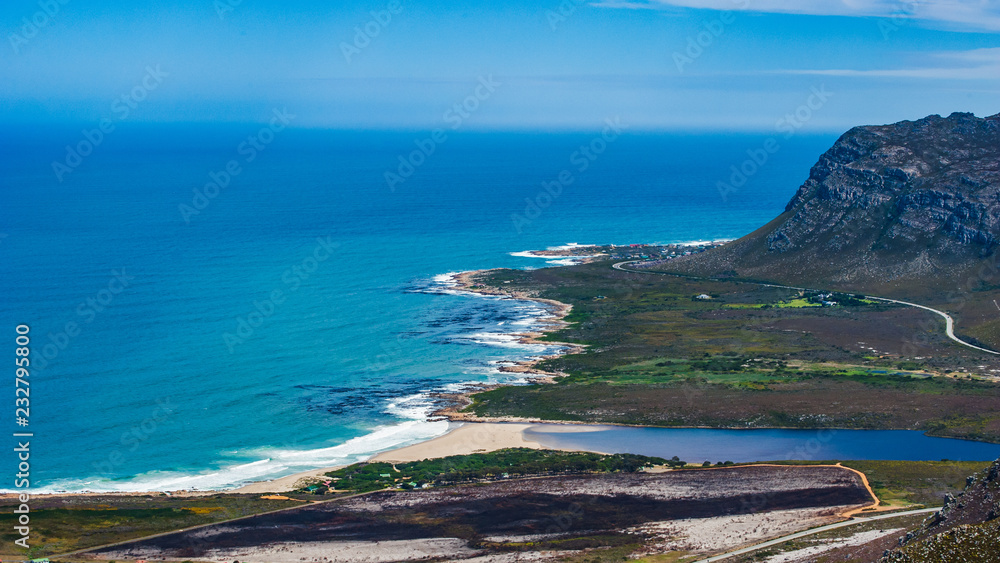 Naklejka premium african coastline