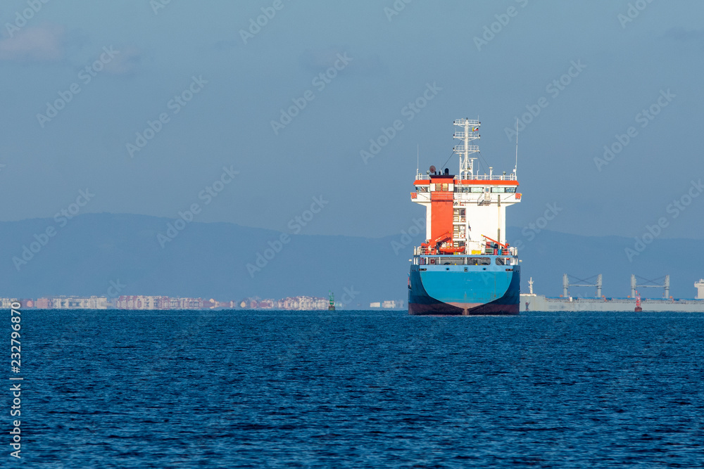 Container Vessel in the port Container Vessel in the port