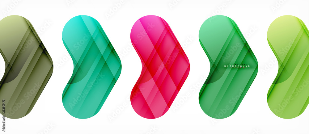 Shiny glossy arrows background Shiny glossy arrows background