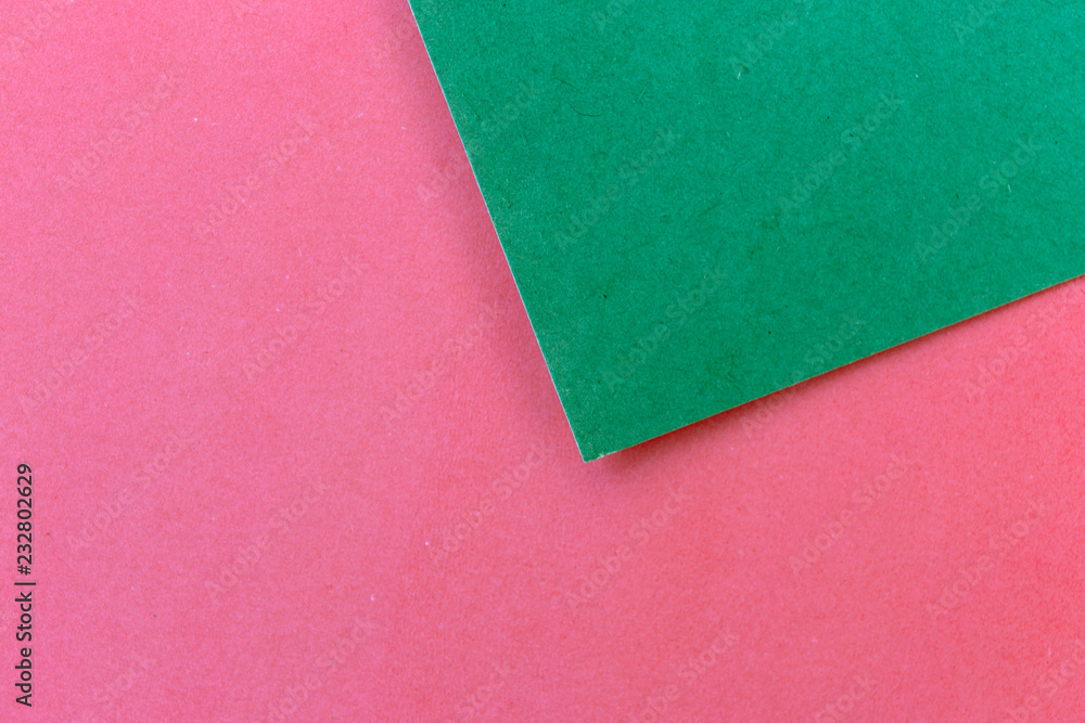 Red ana green paper texture. Old craft paper. Red ana green paper texture. Old craft paper.