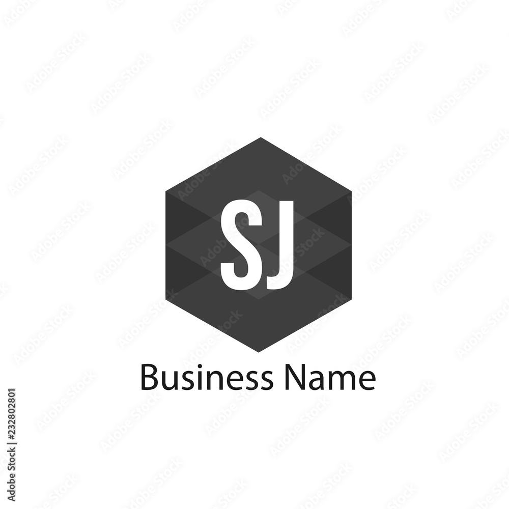 Initial Letter SJ Logo template design Initial Letter SJ Logo template design