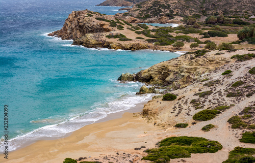 Foto Sand beach, Crete, Greece