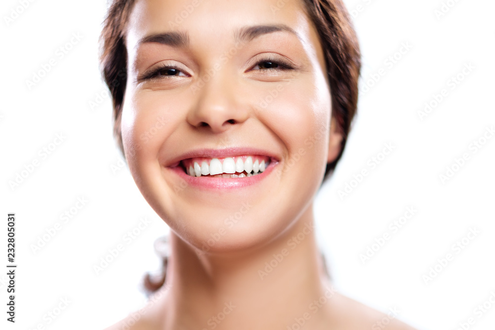 Young woman with smooth skin. Young woman with smooth skin.