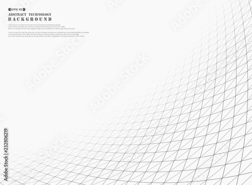Abstract strip line of square geometric pattern background.