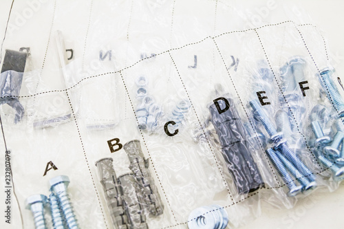 Bolts and nail set