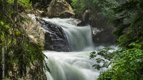 waterfall in forest