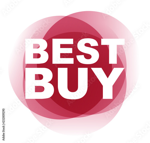 red vector banner best buy