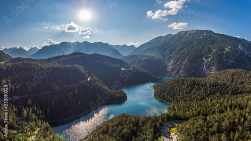 lake in the mountains