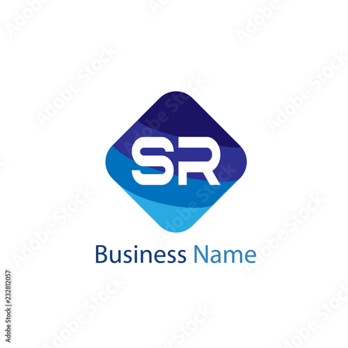 Initial Letter SR Logo template design Free Download Initial Letter SR Logo template design - GFXLoad