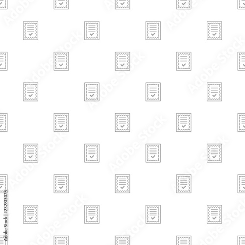 Dipoma background from line icon. Linear vector pattern. Vector illustration