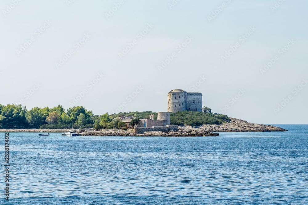 Boka Kotorska bay, the old fortress