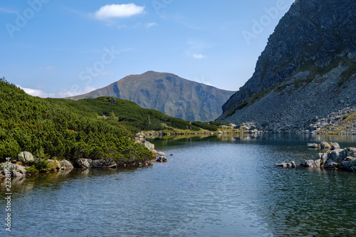 mountain lake in late summer in Slovakian Carpathian Tatra © Martins Vanags