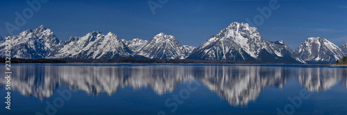 Coulter Bay and Grand Tetons © Kenneth