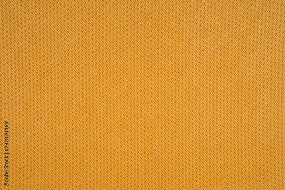 Fototapeta premium Yellow fabric texture background.