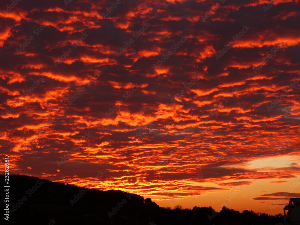 Fototapeta premium Abendrot5