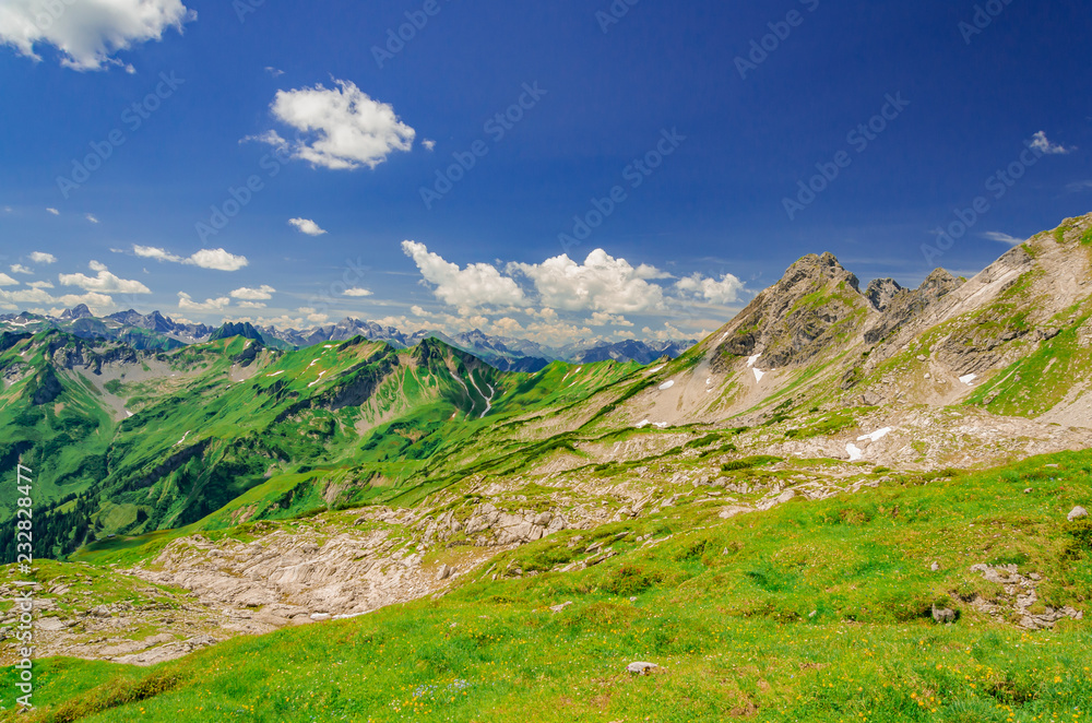 Fototapeta premium Berggipfel. Mountain Peaks.