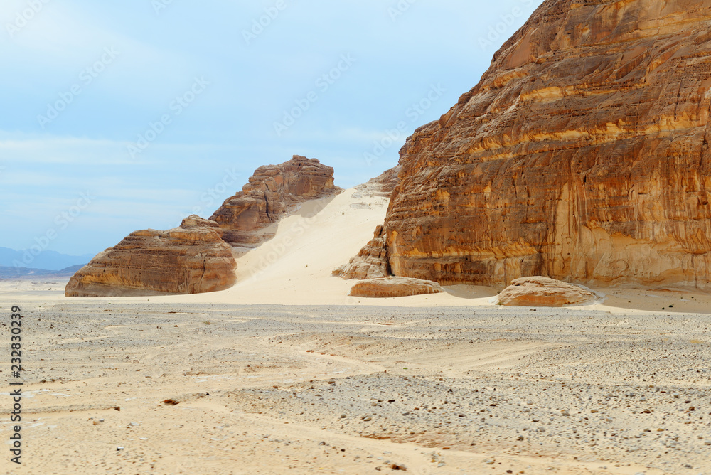 Mountains in Sinai desert, Egypt