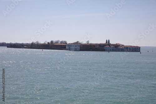 View from Venice car ferry of San Servolo 4257