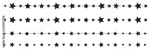 GUIRLANDE D'ÉTOILES_NOIR