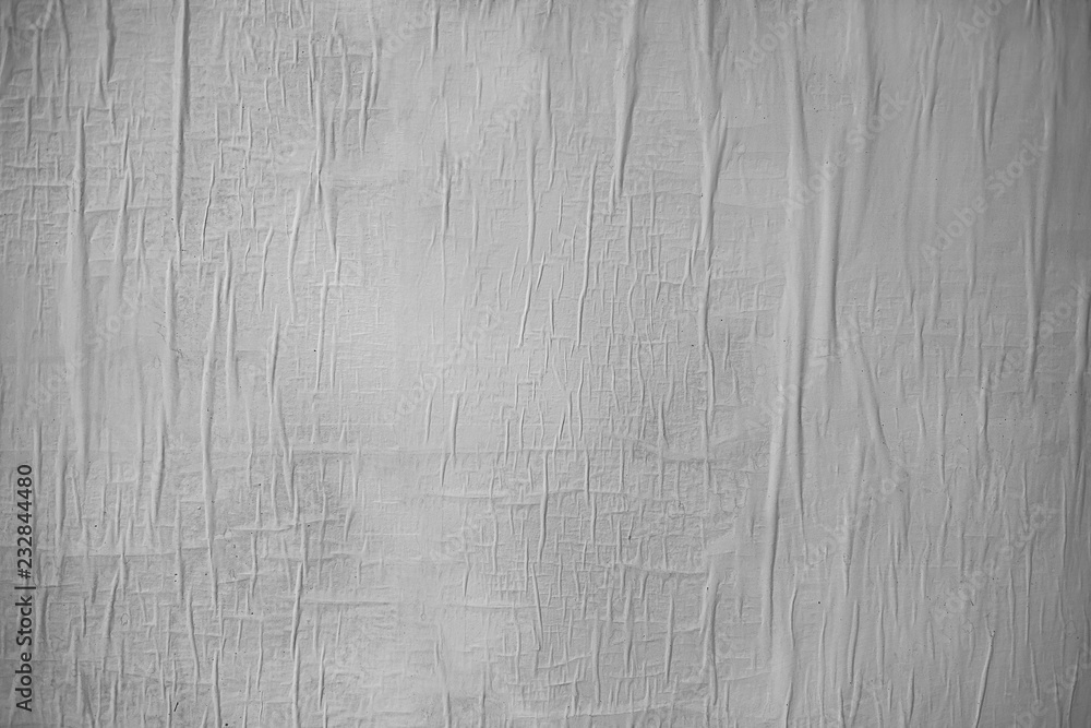 White creased paper background texture White creased paper background texture