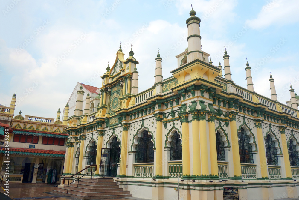 シンガポール リトルインディア マスジッドアブドゥルガフール モスク Singapore Little India Masjid Abdul Gahul Mosque
