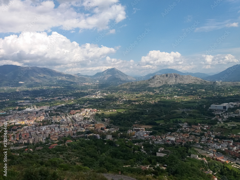 View of the city of Monte Cassino