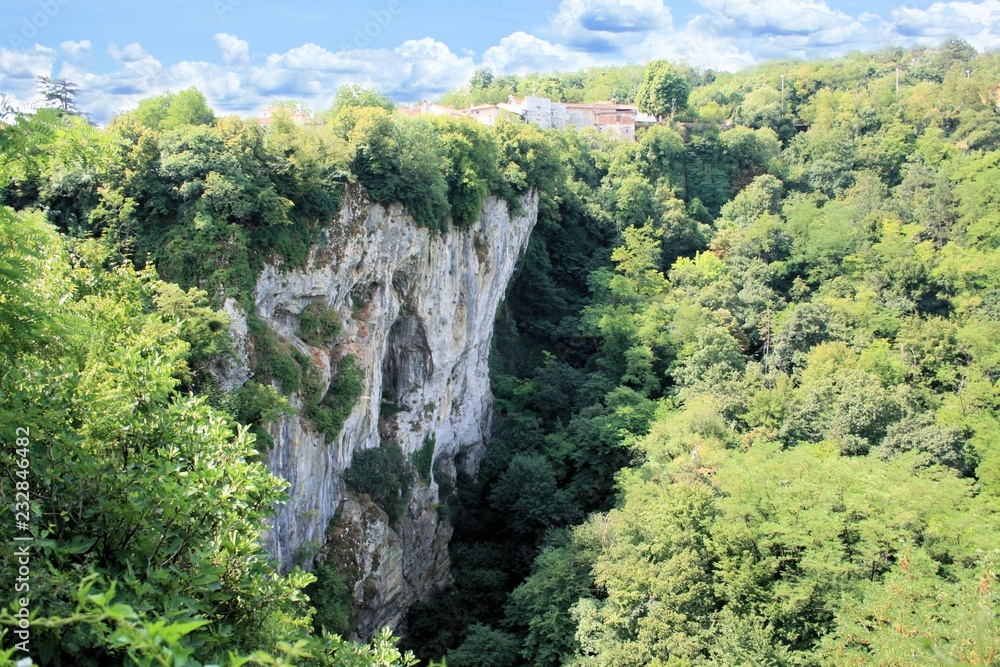 Pazin canyon, Pazin, Istria, Croatia