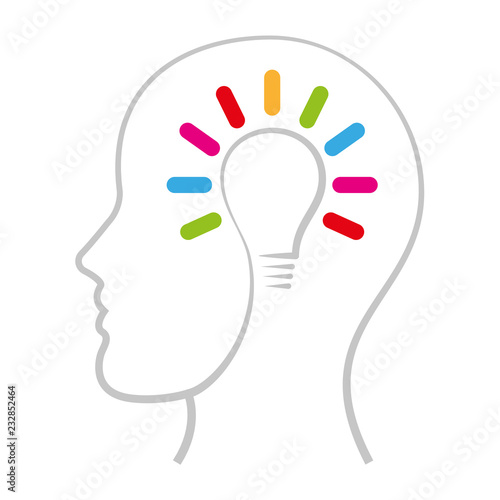 Creativity concept symbol