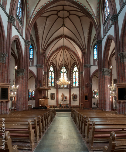 catholic church cathedral interior decoration