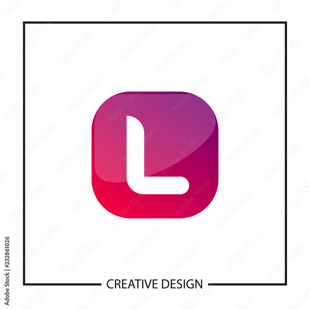 Initial Letter L Logo Template vector design Initial Letter L Logo Template vector design