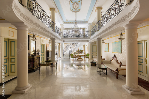 luxury lobby interior