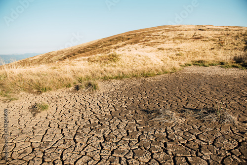dry land, water shortages
