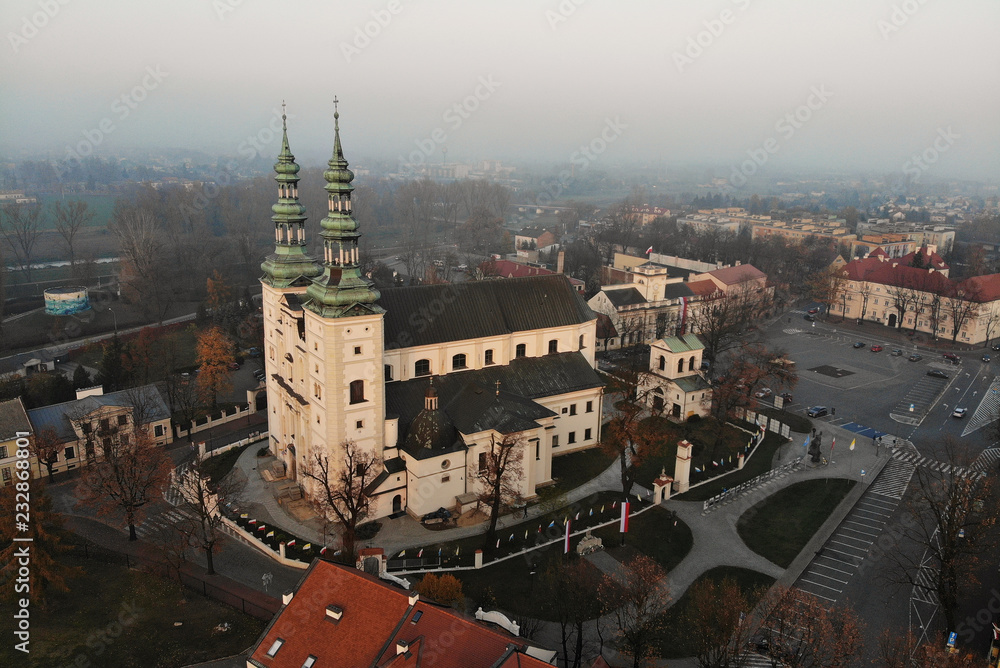 Fototapeta Łowicz, Polska -Bazylika katedralna.
