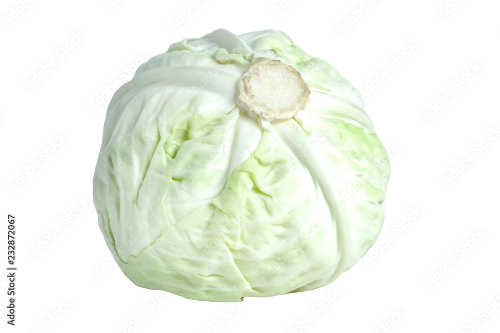 White cabbage isolated on white background. Vegetables for salad. Healthy, dietary, vegetarian food. White cabbage isolated on white background. Vegetables for salad. Healthy, dietary, vegetarian food.