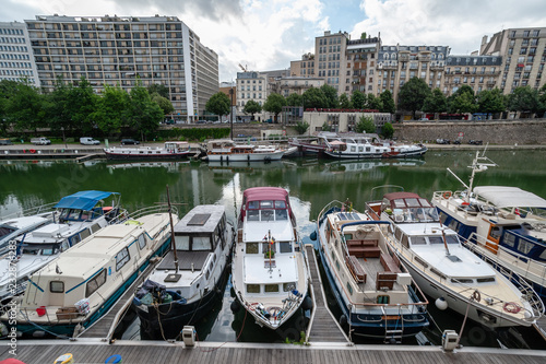 Paris - Bassin de l'Arsenal photo