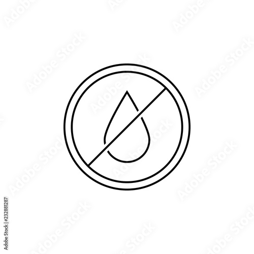 trans fats free icon. Element of GMA icon for mobile concept and web apps. Thin line trans fats free icon can be used for web and mobile