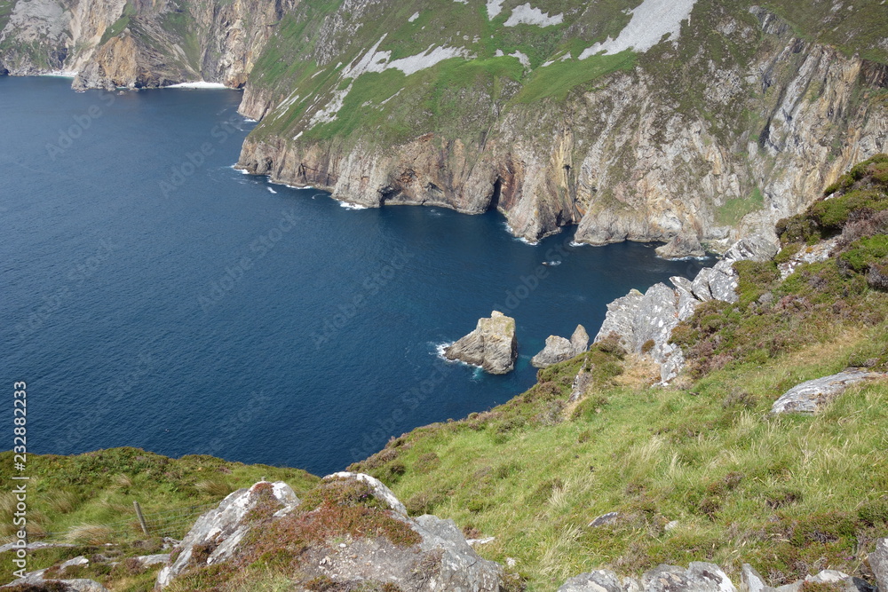 Slieve league cliffs in Ireland