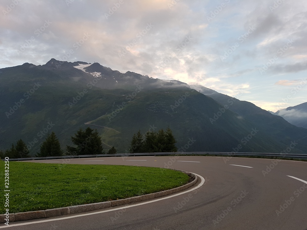 Naklejka premium Schweizer Berge