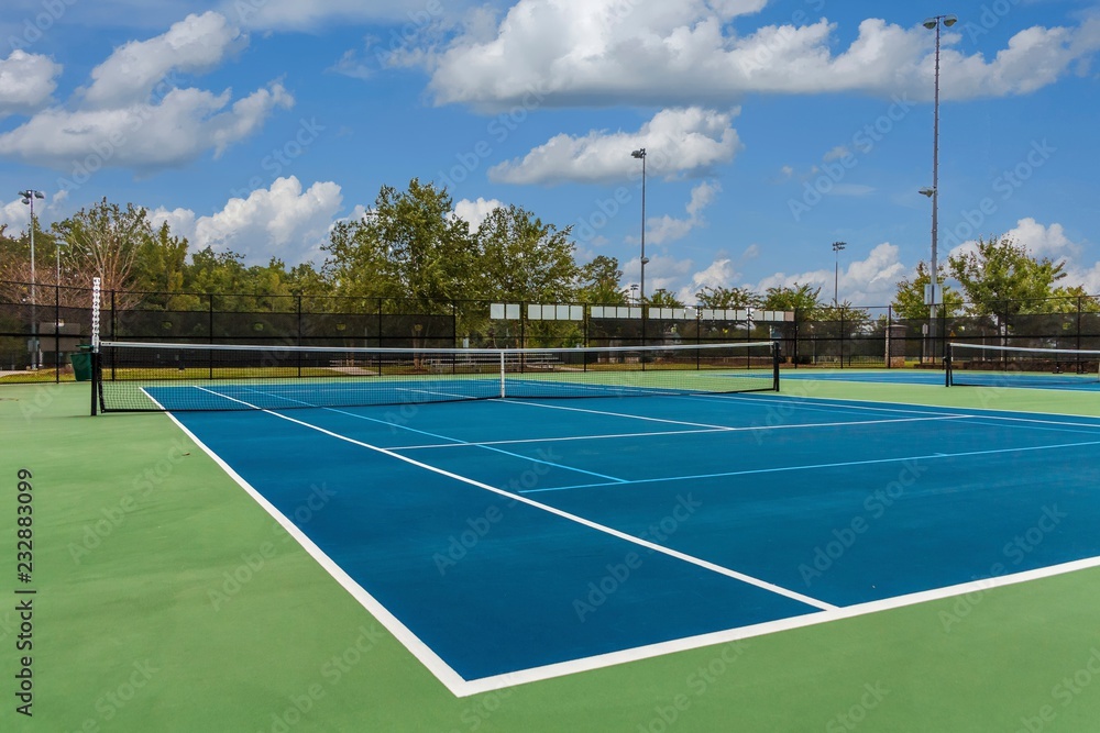 Tennis Court from Corner