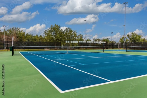 Tennis Court from Corner © dbvirago