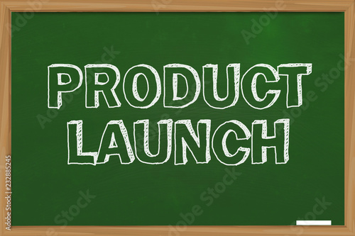 Fototapeta Naklejka Na Ścianę i Meble -  Product Launch, Motivational Business Marketing Words Quotes Concept