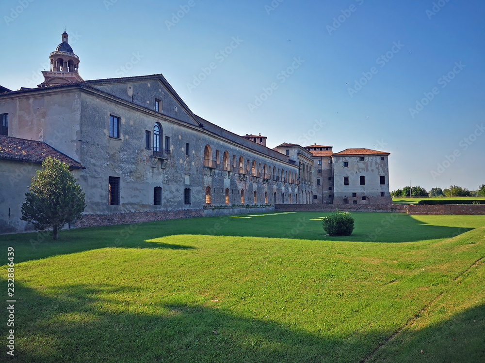 Italy, Mantua, new court of the Ducal Palace. 