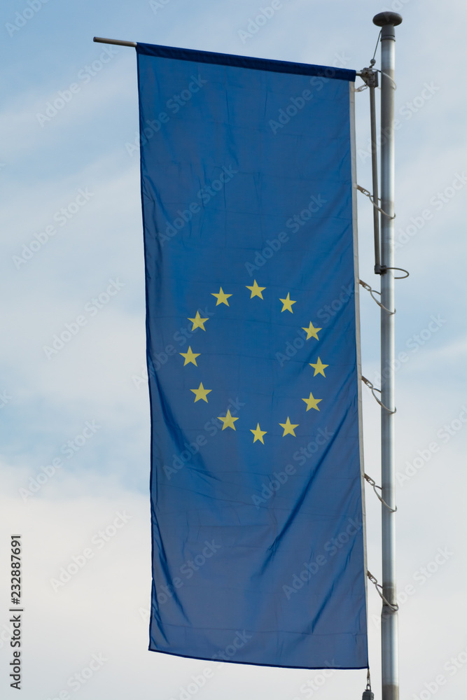 flaga Unii Europejskiej - obrazy, fototapety, plakaty 