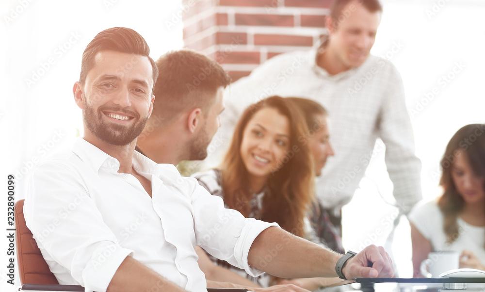businessman and his creative team working businessman and his creative team working