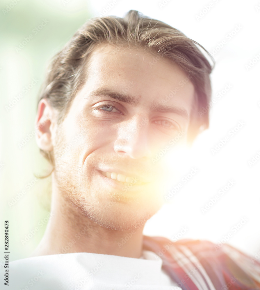 Obraz premium portrait. a successful modern guy.