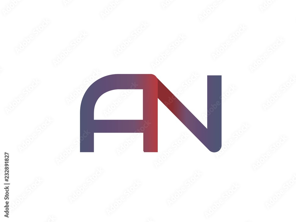 AN Initial Logo for your startup venture AN Initial Logo for your startup venture